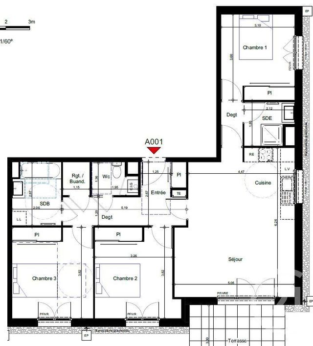 Appartement F4 à vendre - 4 pièces - 88.77 m2 - LYAUD - 74 - RHONE-ALPES - Century 21 Chablais - Léman